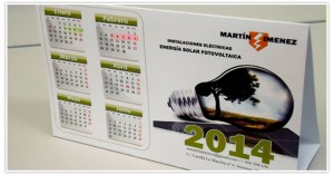 Impresión de calendarios